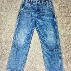 American Eagle Outfitters Men's Relaxed Blue Jeans